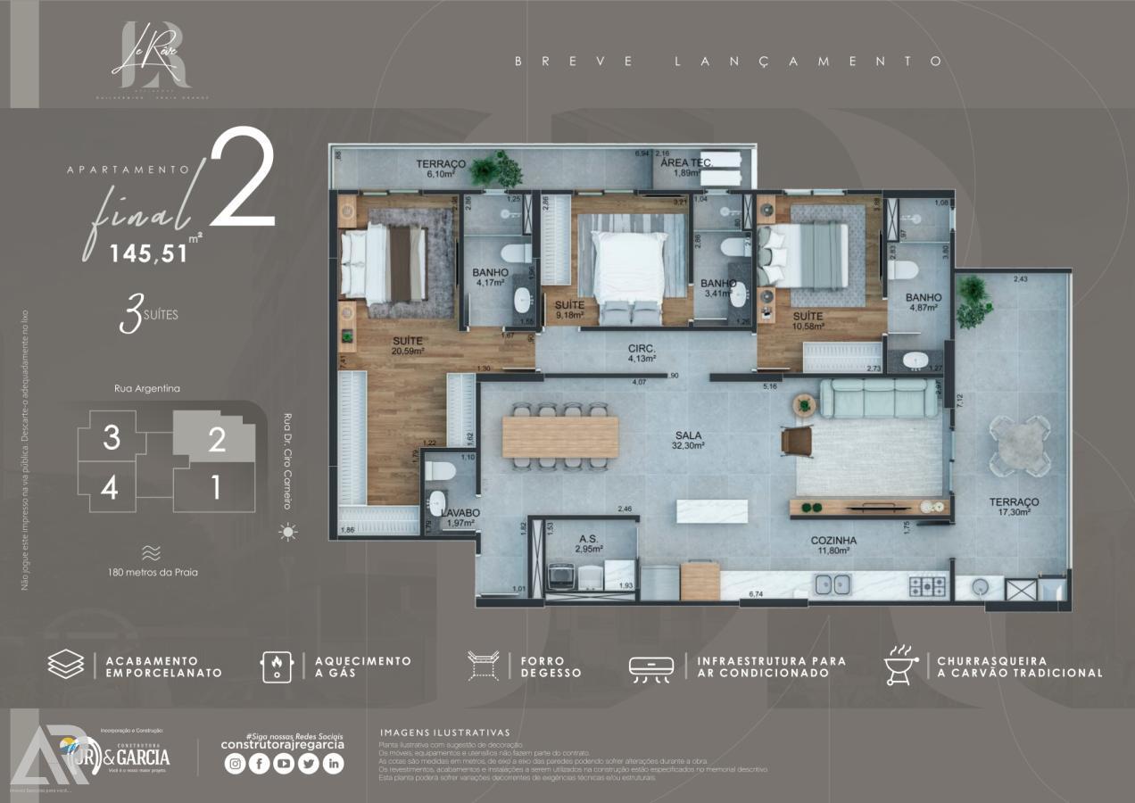 Apartamento, 3 quartos - Foto 19